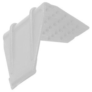 HD Polypropylene Corner Protectors - White, 32mm, 60mm x 50mm (1000)