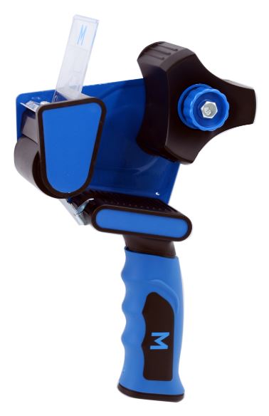 [LMD13521] Pistol Grip Magnet Tape Dispenser - Blue/Black, 76mm Core / 48mm Wide (1)
