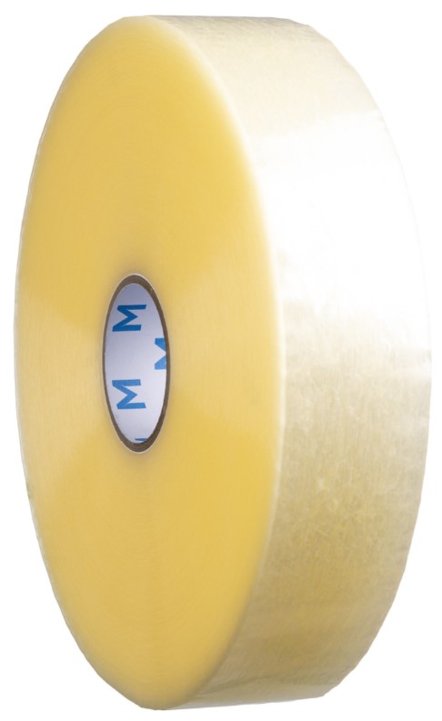 [LMD14020] Acrylic Machine Packaging Tape - Clear, 72mm x 1500m x 55mu (3)  