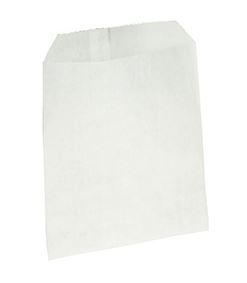 [LMD24180] Confectionery Paper Bag #0 - White, 105mm x 130mm, 35gsm (1000)