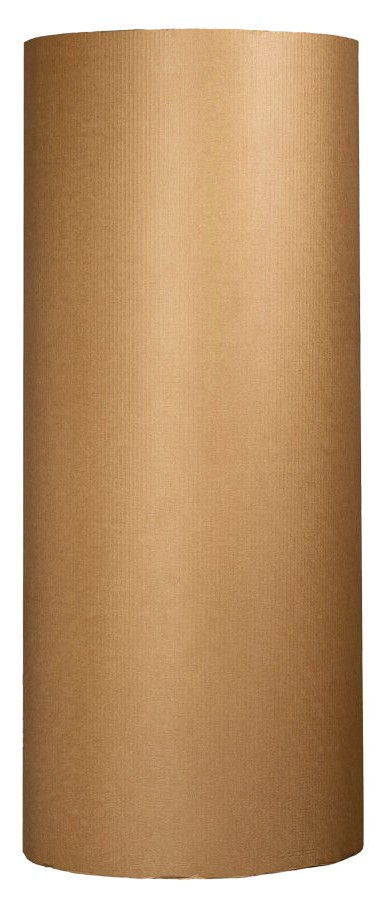 [LMD25080] Corrugated Cardboard Roll - Brown, 1400mm x 75m (1)