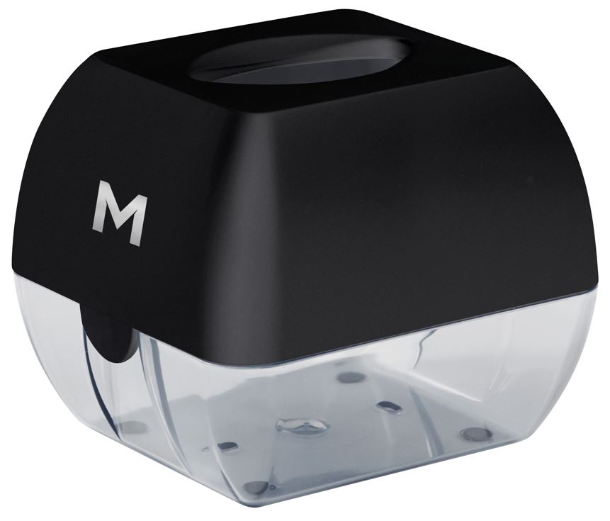Cube Tissue Dispenser - Black, 90 Sheet Capacity (1) *Wall Mountable  