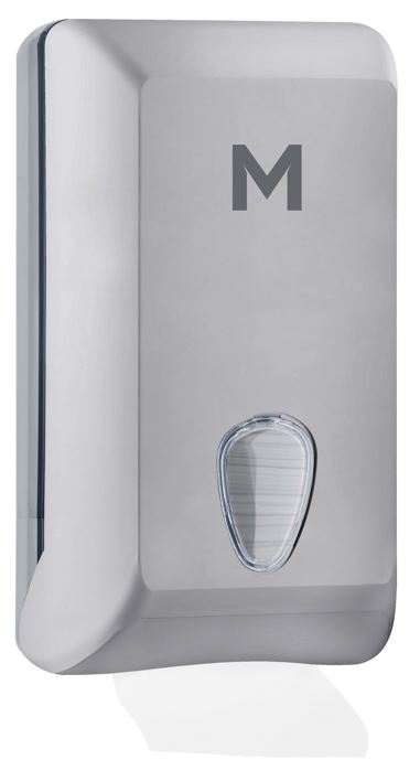 Half Slimfold Towel Dispenser - Silver, 400 Sheet Capacity (1)