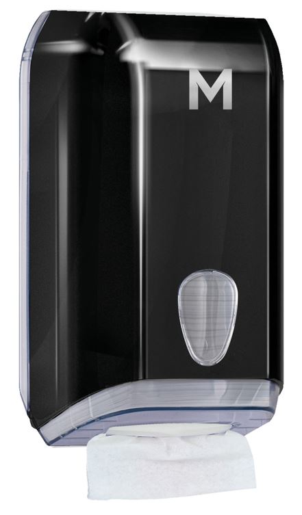 [LMD27522] Interleave Toilet Tissue Dispenser - Black, 700 Sheet Capacity (1)