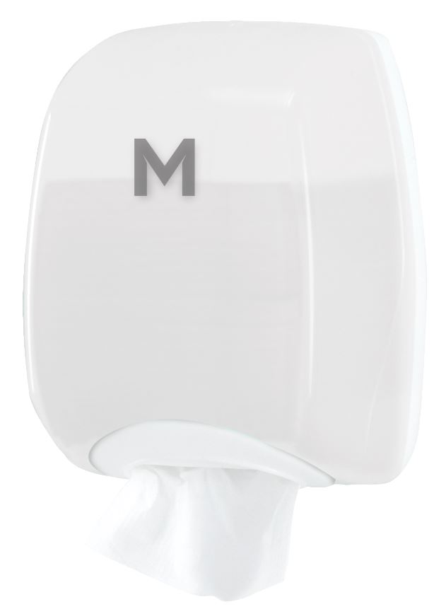 [LMD27525] Eco Interleave Tissue Dispenser - White, 400 Sheet Capacity (1)