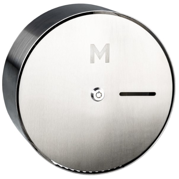 [LMD27558] Stainless Single Jumbo Roll Dispenser - Silver, 1 Roll Capacity (1)