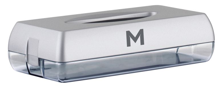 [LMD27631] Flat Tissue Dispenser - Silver, 100 Sheet Capacity (1) *Wall Mountable    