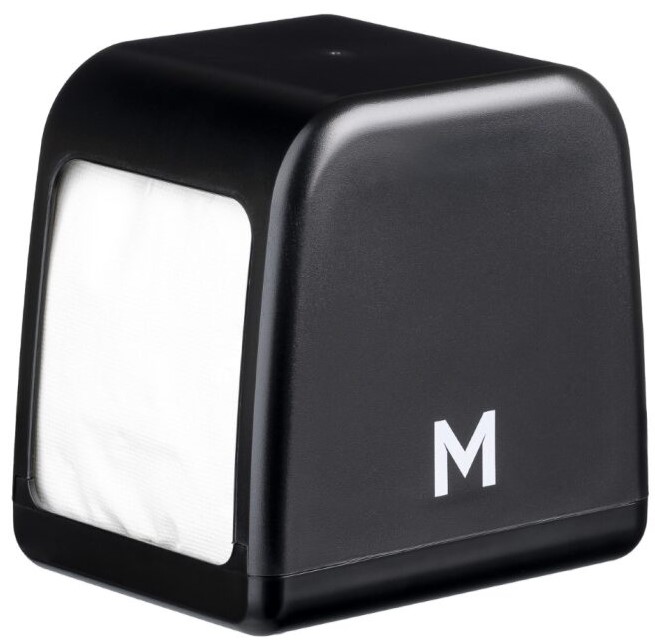 Compact Napkin Dispenser - Black, 250 Sheet Capacity (1) *Suits LMD38510