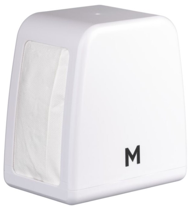 Tall Compact Napkin Dispenser - White, 250 Sheet Capacity (1) *Suits LMD38505