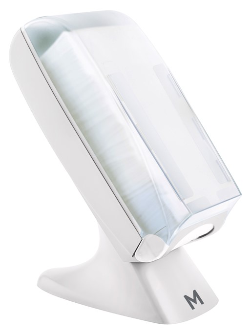 Standing Napkin Dispenser - White, 1000 Sheet Capacity (1) *Wall Mountable