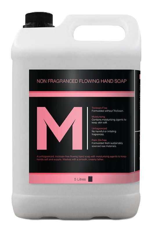 [LMD28005] Non Fragranced Flowing Hand Soap - Clear, 5L Refill Bottle (2)        