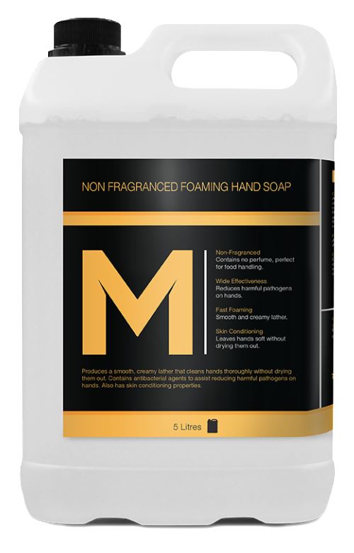 [LMD28050] Non Fragranced Foaming Hand Soap - Clear, 5L Refill Bottle (2)      