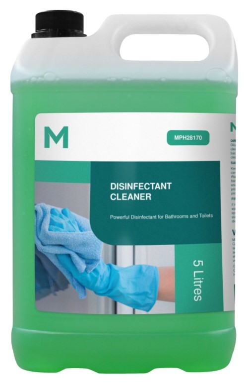 Disinfectant Cleaner - Green, 5L Refill Bottle (2)  