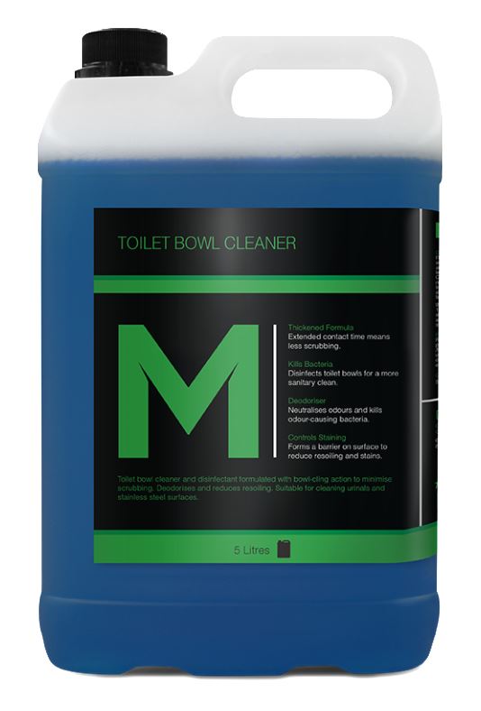 Toilet Bowl Cleaner - Blue, 5L Refill Bottle (2) 