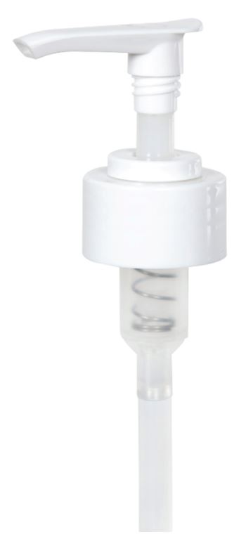 [LMD28676] Household Lotion Pump - White, 28/410 Neck (64)