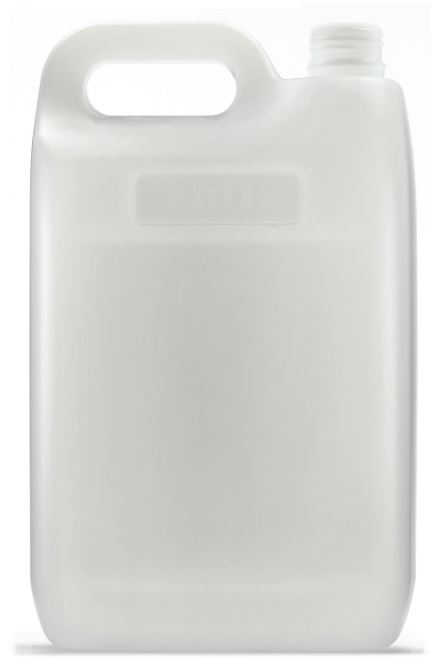 Industrial Jerry Can Bottle - Clear, 38/410 Neck, 5L Size (48)