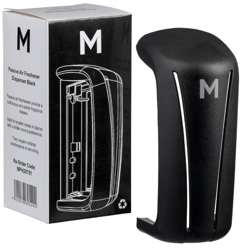 [LMD28751] Passive Air Freshener Dispenser - Black, Fits Tower Refills (1)