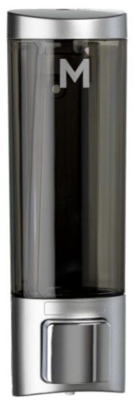 Liquid Wall Dispenser - Silver, 200ml Capacity (1) *For Hotels/Motels