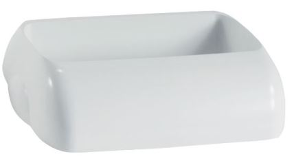 [LMD2916] Wall Mount Bin 42L Hidden Lid - White, Hidden Design (6)