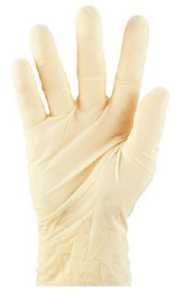 Latex Examination Gloves Powder Free - White, XS, 240mm Cuff, 6.0g (1000) 