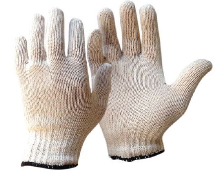 [LMD29601] Cotton Gloves - White, 250mm Cuff, 600g/Dozen, 7 Gauge (120) 