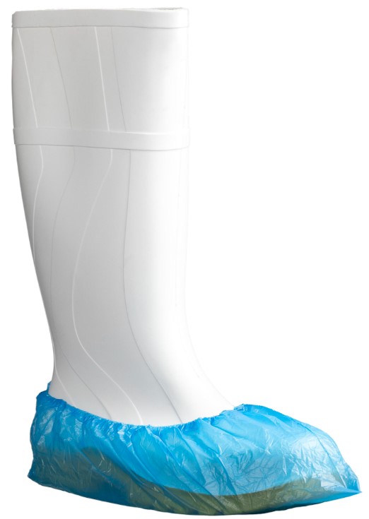 [LMD30885] Polyethylene Shoe Covers - Blue, 200mm x 400mm, 3.5g (1600)