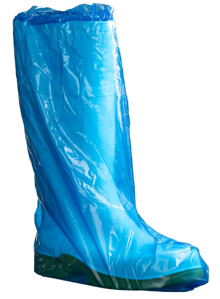 [LMD30915] Polyethylene Boot Covers - Blue, 510mm x 70mu (250)     