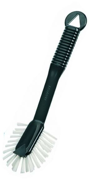 [LMD33280] Radial Dish Brush - Black, Front Scraper (12)