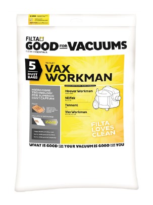 [LMD33469] Pacvac SMS Vacuum Bag - White, For Glide Models (5)