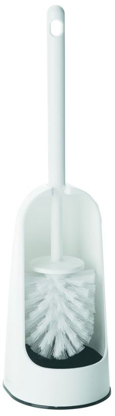 [LMD33480] Clean Line Toilet Tidy Set - White, Plastic (6)  