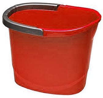Wide Mop Bucket - Red, 13L Capacity (6)