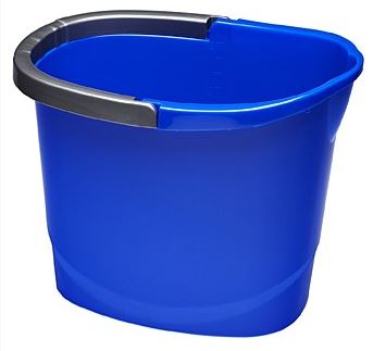 Wide Mop Bucket - Blue, 13L Capacity (6) 
