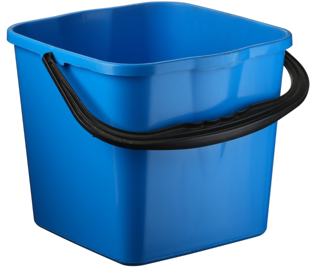 [LMD33558] Square Bucket - Blue, 12L Capacity (24)  