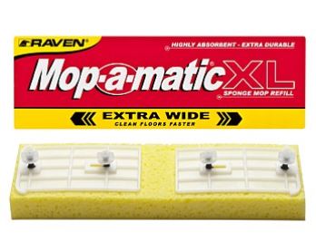 Mop-a-Matic XL Mop Head - Yellow, 275mm x 22mm (24)