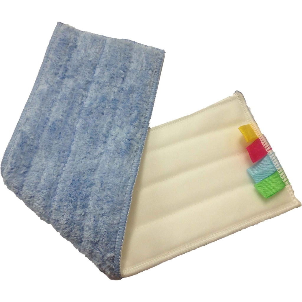 [LMD33637] Flat Mop Pad - Blue, Wet & Dry, 640mm Wide (1) 