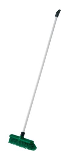 [LMD33858] Deluxe Outdoor Broom - Green, 300mm x 22mm x 1200mm, Stiff Bristles (4)