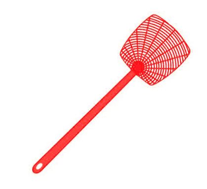 [LMD34464] Plastic Insect Swat - Red (1)