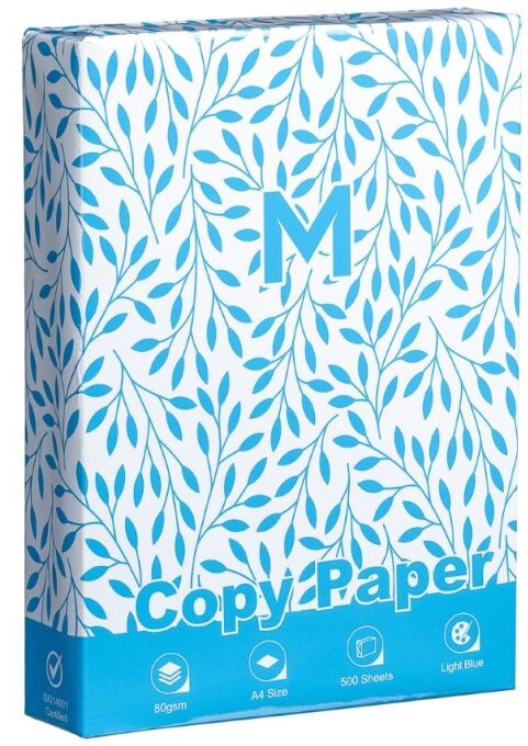[LMD34724] Office Copy Paper A4 - Pastel Blue, 80gsm, 500 Sheets, FSC Mix® (5)
