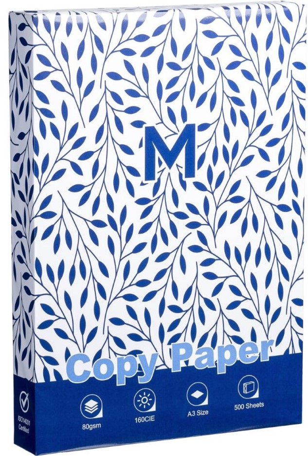 [LMD34730] Office Copy Paper A3 - White, 80gsm, 160CIE, 500 Sheets, FSC Mix® (5)