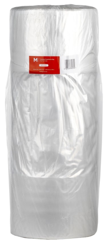 [LMD5250] POR Gusseted Polyethylene Bag - Clear, 650mm x 350mm x 1200mm x 35mu (250)