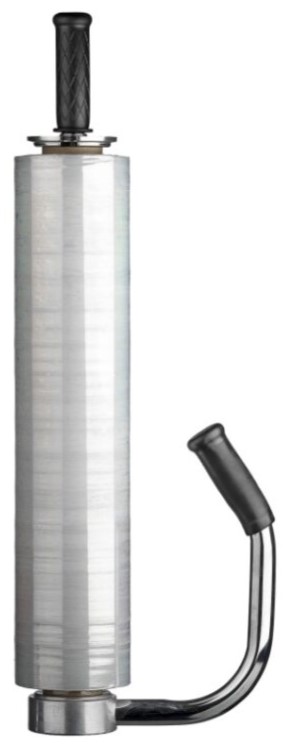 [LMD8810] Metal Stretch Film Dispenser - Silver, Fits: 300mm-500mm Rolls (1)