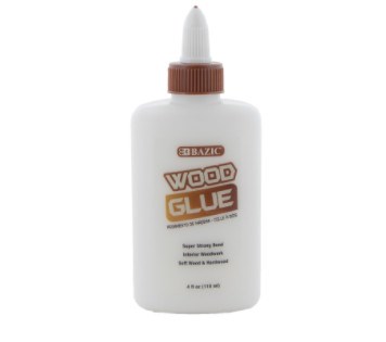 Bazic 4 Fl Oz (118 Ml) Wood Glue (6)