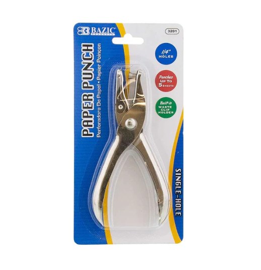 Bazic Single Hole Paper Punch (12)