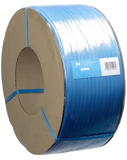 [LMD11090] PP Machine Strapping Band - Blue, 12mm x 3000m x 0.65mm, 120kgf (1)    