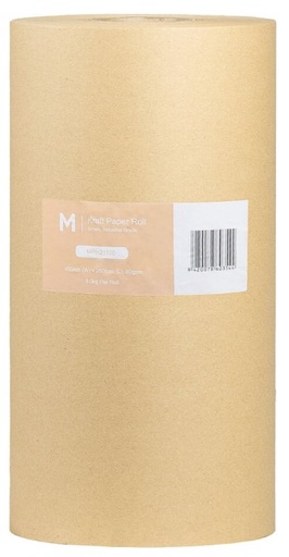 [LMD21100] Kraft Paper Roll - Brown, 450mm x 250m, 80gsm (1)