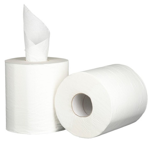 [LMD27000] Centre Feed Paper Towel - White, 210mm x 300m, 1 Ply, 25gsm, FSC Mix® (6) *Perforated 