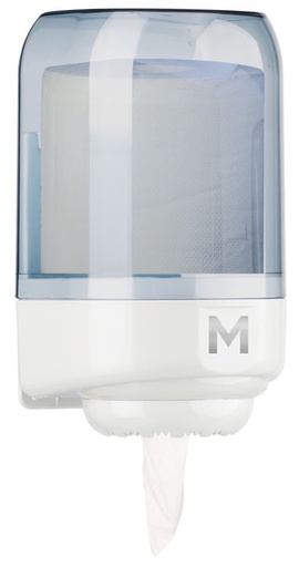 [LMD27420] Mini Centre Feed Dispenser - Transparent, 1 Roll Capacity (1)