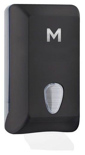 [LMD27453] Half Slimfold Towel Dispenser - Black, 400 Sheet Capacity (1)