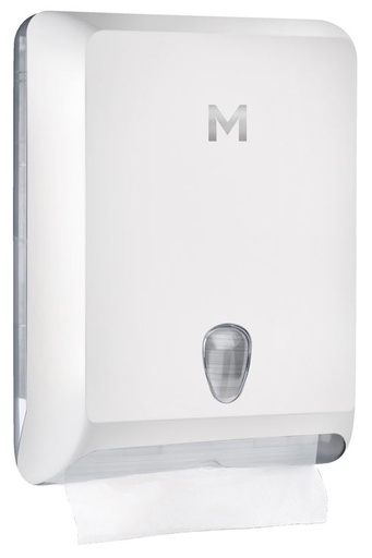 [LMD27480] Interfold Towel Dispenser - White, 700 Sheet Capacity (1)