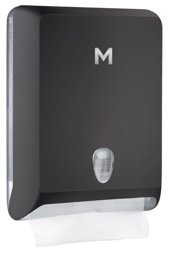 [LMD27482] Interfold Towel Dispenser - Black, 700 Sheet Capacity (1)